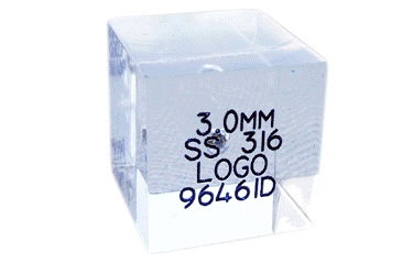 Tester per metal detector CUBE 20x20x20mm